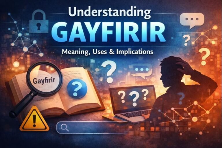 Gayfirir Meaning, Uses, and Real-World Context Explained