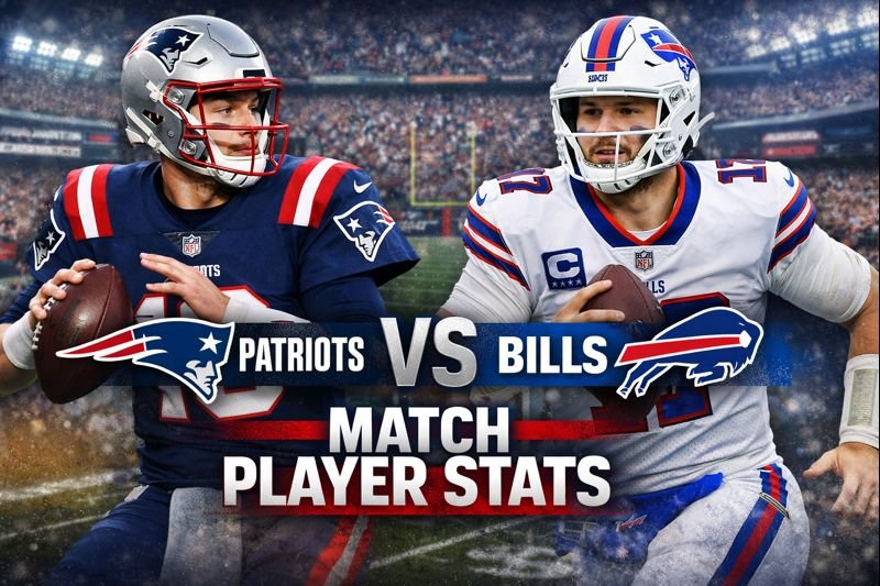 Patriots vs Bills Match Player Stats Breakdown