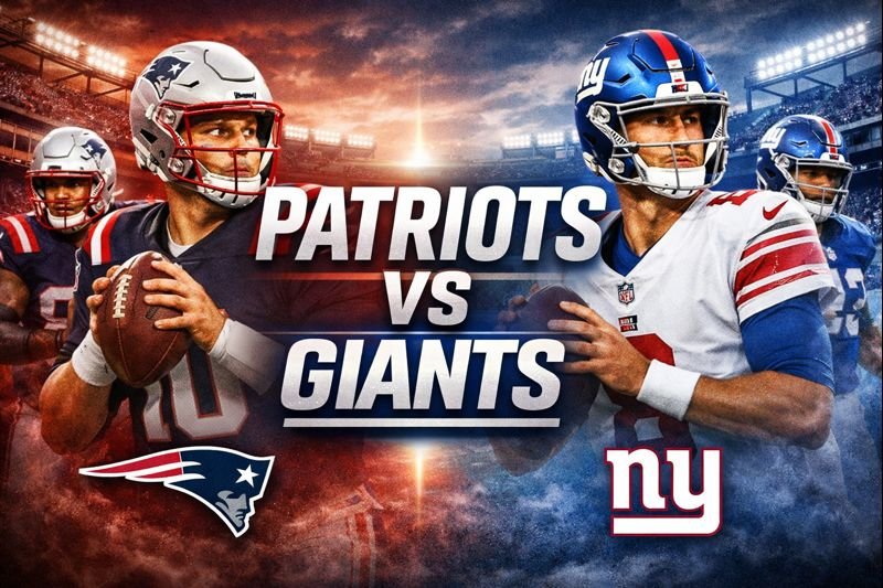 New England Patriots vs New York Giants Match Player Stats
