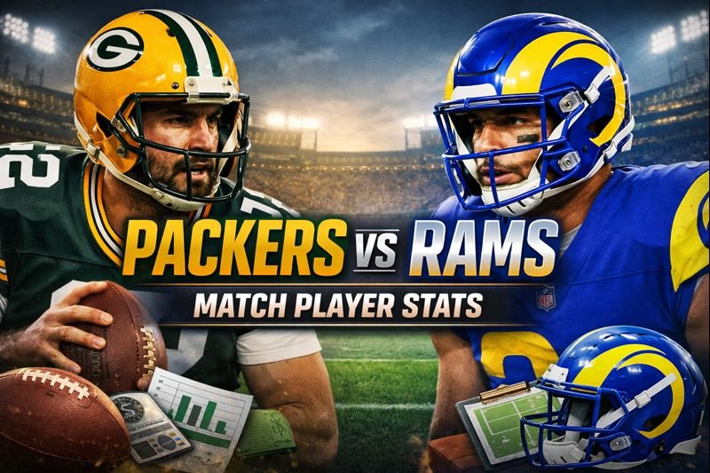 Green Bay Packers vs Los Angeles Rams Match Player Stats