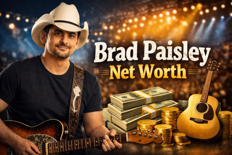 Brad Paisley Net Worth Explained: Career, Income, and Wealth