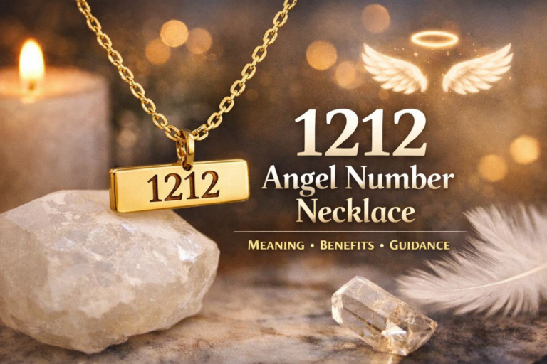 1212 Angel Number Necklace Meaning, Benefits, and Real-Life Use
